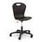 Virco ZUMA Series 18" Task Chair, 5th Grade - Adult - Black Seat ZTASK18 - alternate 1